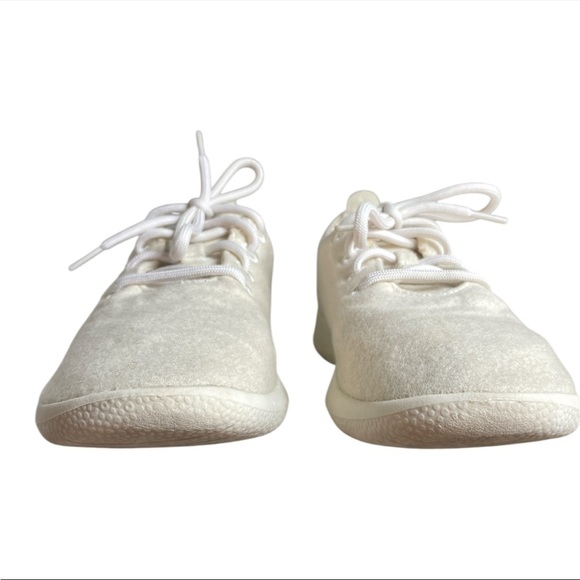 AllBirds Women's Merino Wool Runners cream off white sneaker Size 10 - Picture 8 of 9